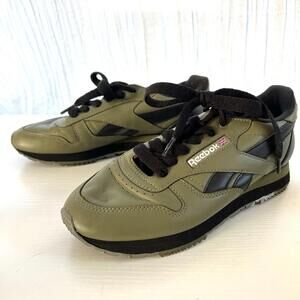 Reebok Classic Leather Ripple Women's Size 7 Hunter Green Black Gum H06421